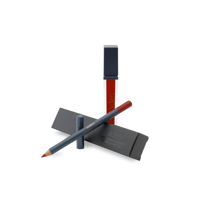 Liquid Lipstick + Lipliner Pencil Set 21