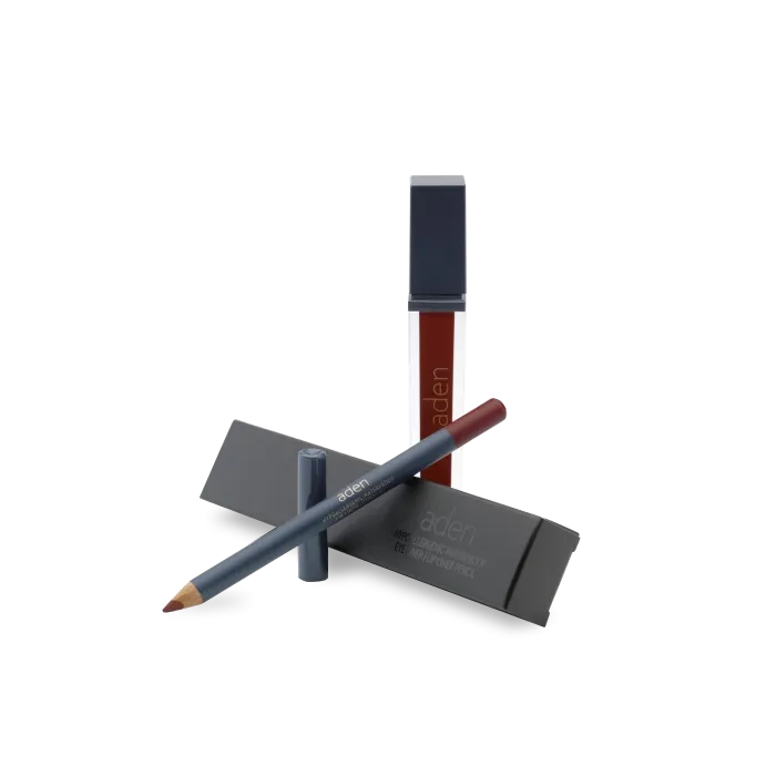 Liquid Lipstick + Lipliner Pencil Set 23