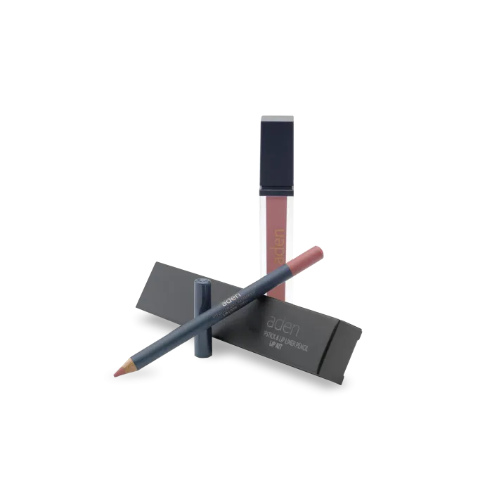 Liquid Lipstick + Lipliner Pencil Set 25