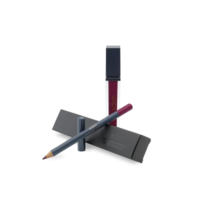 Liquid Lipstick + Lipliner Pencil Set 27