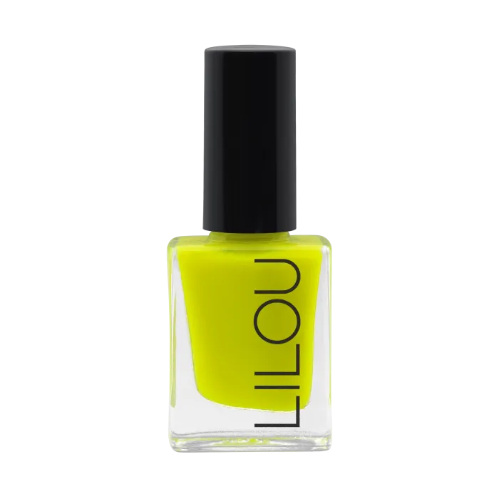Lilou Gel Effect nail Polish 165 Neon Yellow